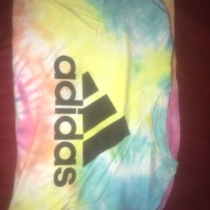 Adidas tye dye shirt